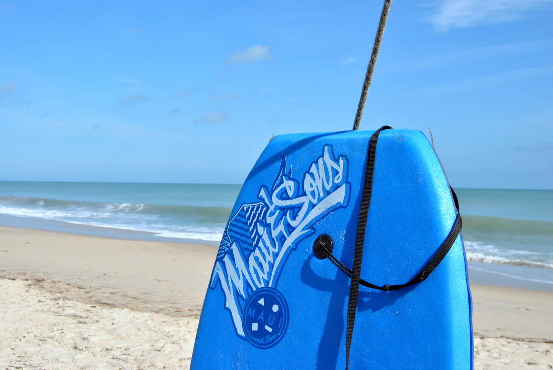 Uitrusten bezoeker groot boogie board - Shark Bait Beach Gear Rentals